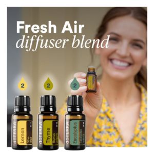 Fresh air diffuser blend