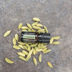 Cardamom essential oil and spice