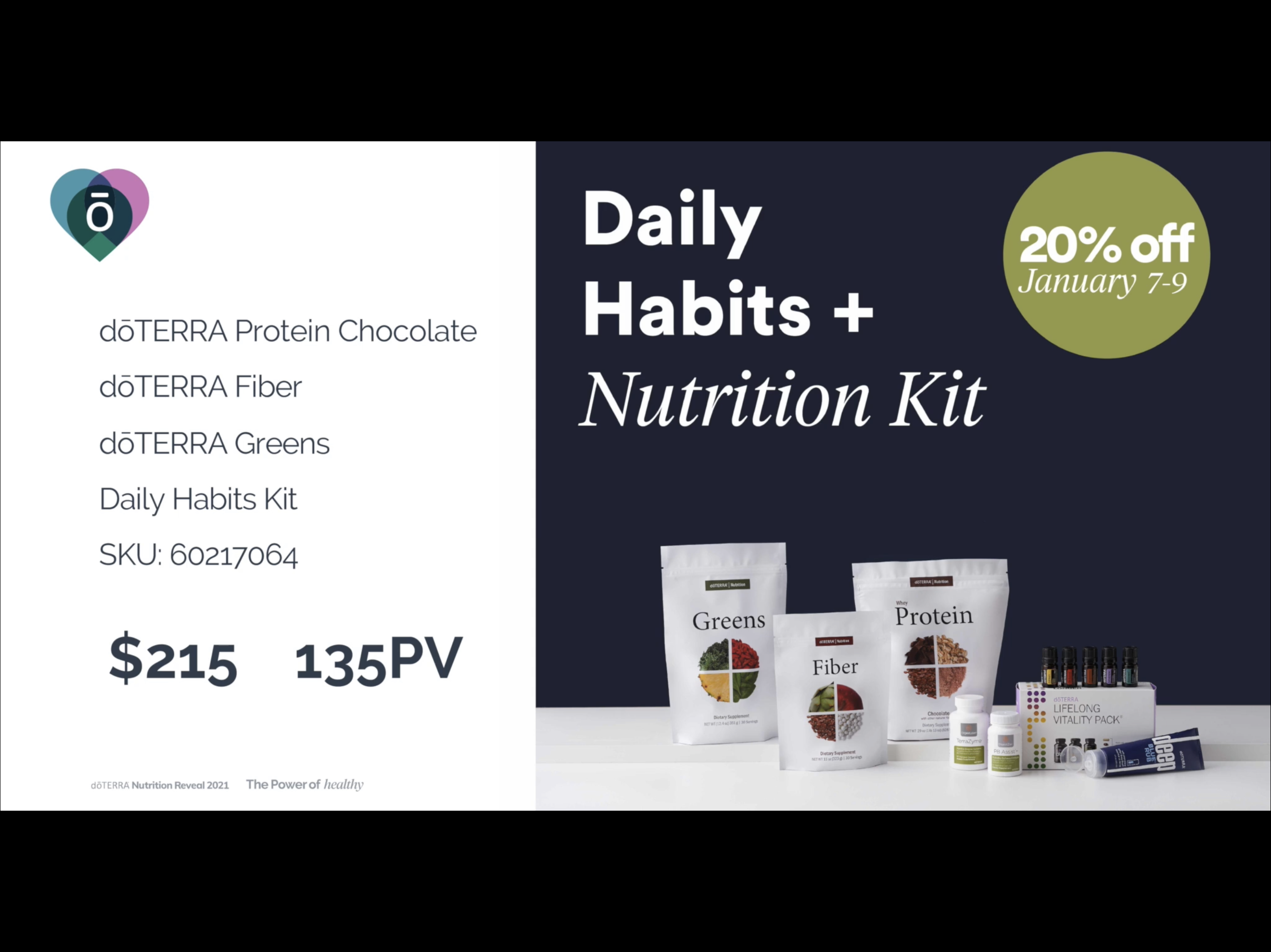 Daily Habits Nutrition Kit